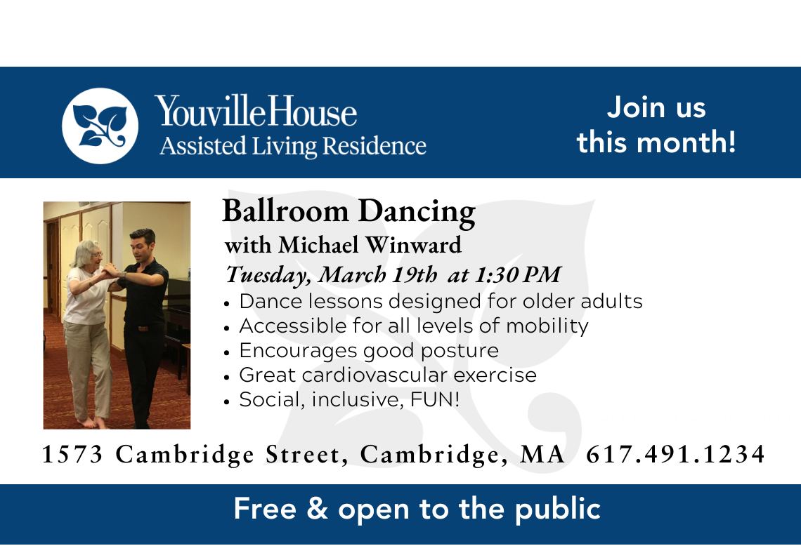 Ballroom Dance at Youville House Youville Assisted Living